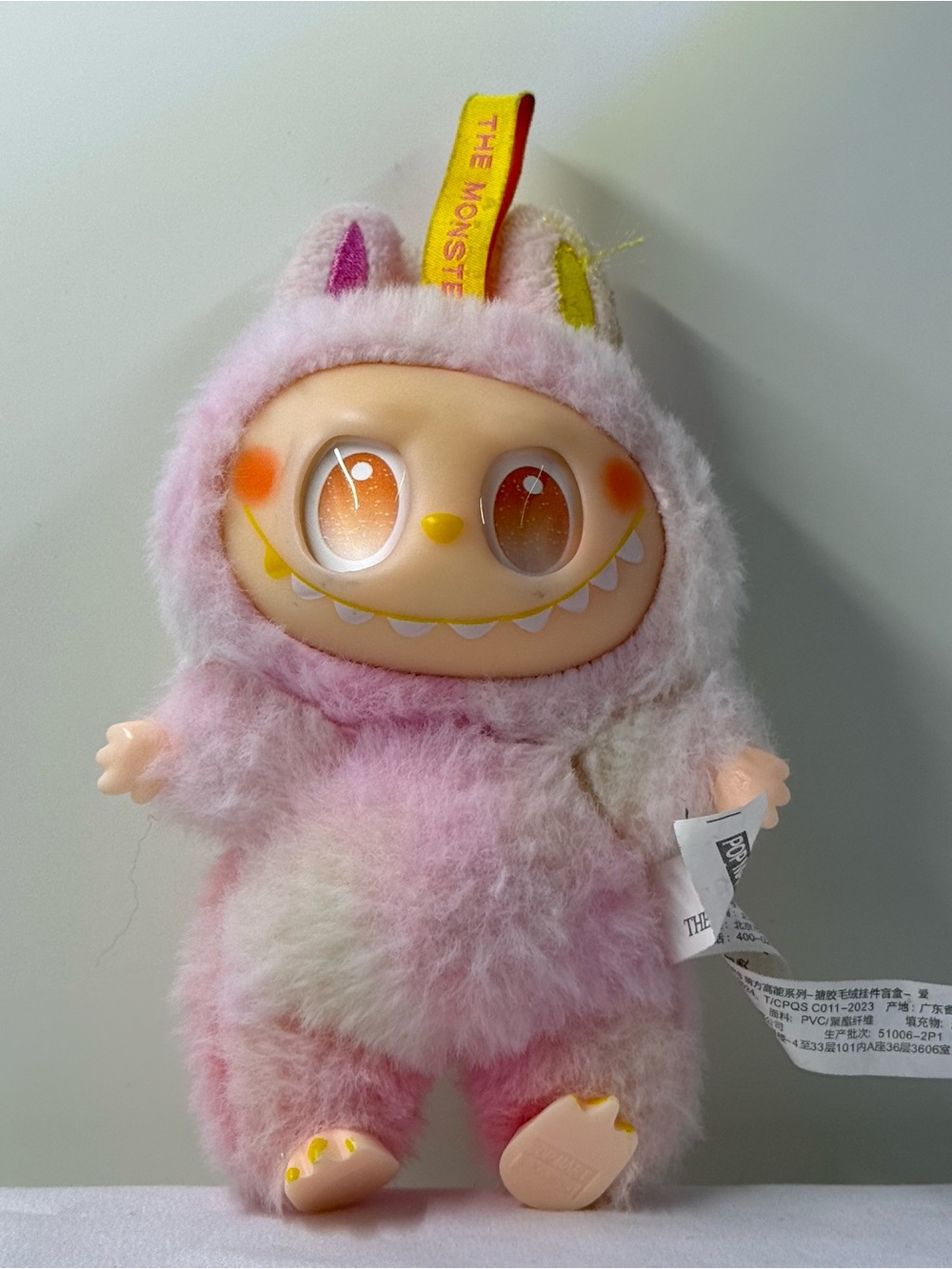 The Monster Plush Pink Cute Monster Toy - Fluffy Collectible